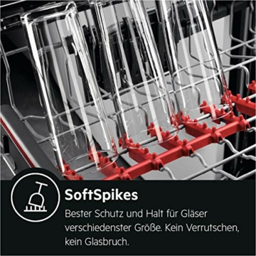 AEG FUS6491AZM Unterbau-Geschirrspüler / Serie 6000 mit SatelliteClean / 60cm / AirDry - ideale Trocknungsergebnisse / C / energiesparend / MaxiFlex Besteckschublade / Display / Startzeitvorwahl - 3