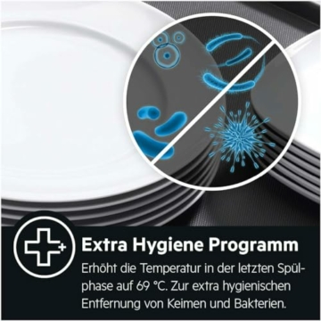 AEG FUS6491AZM Unterbau-Geschirrspüler / Serie 6000 mit SatelliteClean / 60cm / AirDry - ideale Trocknungsergebnisse / C / energiesparend / MaxiFlex Besteckschublade / Display / Startzeitvorwahl - 7