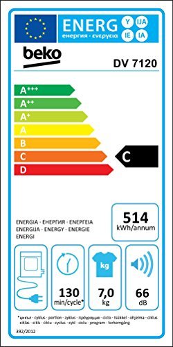 Beko DV 7120 Ablufttrockner/C/7 kg