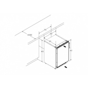 Einbau-Kühl-Gefrier-Kombination