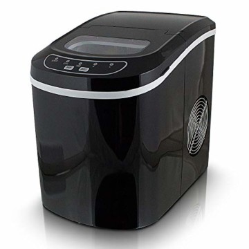 Eiswürfelmaschine in Schwarz