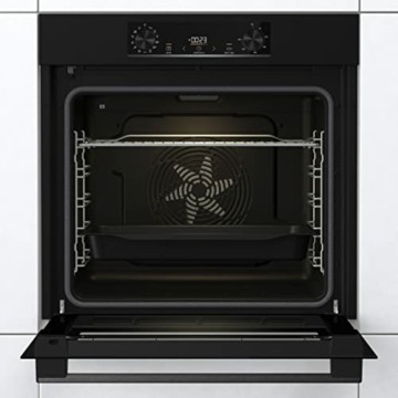 Gorenje BPS 6737 E02B Einbau-Backofen, 77 Liter, Pyrolyse, Heißluft, ExtraSteam, Gentle Close & Open, AirFry, PerfectGrill, PizzaMode 300°C, ChildLock, schwarz - 3