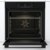 Gorenje BPS 6737 E02B Einbau-Backofen, 77 Liter, Pyrolyse, Heißluft, ExtraSteam, Gentle Close & Open, AirFry, PerfectGrill, PizzaMode 300°C, ChildLock, schwarz - 3