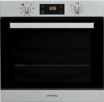 Privileg PBWR6 OH5F IN Einbau-Backofen / A / 71 L / Hydrolyse-Reinigungsfunktion / Multifunktions-Umluftbackofen mit 7 Funktionen / Edelstahl / Turn&Go / Click&Clean - 1