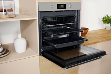 Privileg PBWR6 OH5V2 IN Einbau-Backofen /A+/71 L/Hydrolyse-Reinigungsfunktion/Backauszug mit 2 Ebenen/Multifunktions-Umluftbackofen mit 7 Funktionen /Edelstahl/Turn&Go/Click&Clean,Schwarz,Edelstahl - 2
