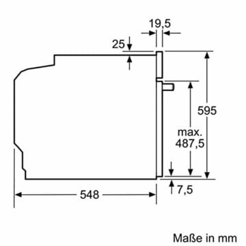 Siemens HB517ABS0 iQ500 Einbau-Elektro-Backofen / Edelstahl / A / cookControl10 / Schnellaufheizung / 3D Heißluft plus, Schwarz - 6