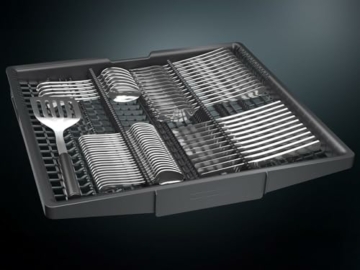 Siemens SN53ES14VE Geschirrspüler iQ300, teilintegrierte Spülmaschine mit Besteckschublade, 60 cm, varioSpeed Plus, HomeConnect, Remote Monitoring, Favorit - 7