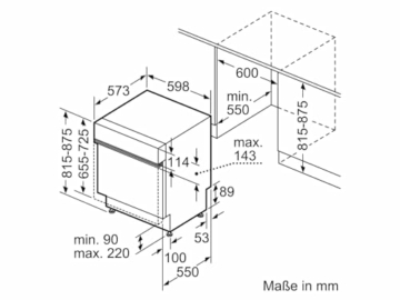 Siemens SN53ES14VE Geschirrspüler iQ300, teilintegrierte Spülmaschine mit Besteckschublade, 60 cm, varioSpeed Plus, HomeConnect, Remote Monitoring, Favorit - 8