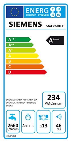 Siemens Unterbaugeschirrspüler 1.7 cm/A+++